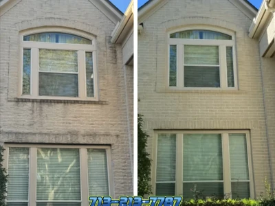 Houston Brick Cleaning | Algae & Mildew Soft Wash