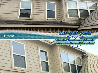 Gentle Surface House Wash for Stucco and Hardey Plank – Richmond, TX Project