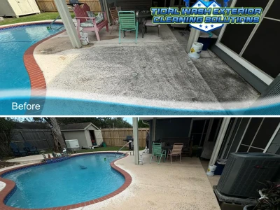 Rust and Oil Stain Removal on Concrete | League City Surface Cleaning 2024